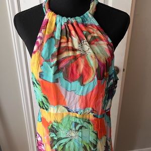 Anthropologie Summer Floral Dress- size M